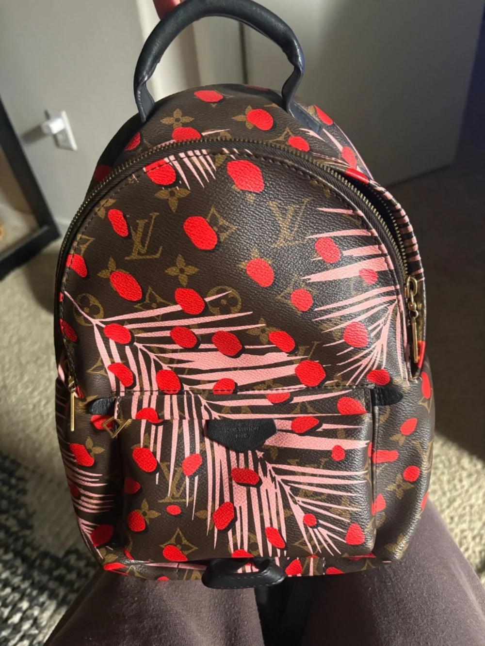 Limited edition Louis Vuitton jungle dots Palm Springs backpack - Picture 3 of 3